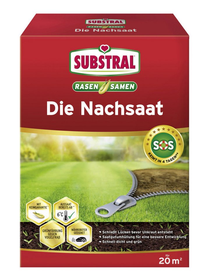 Substral Rasensamen Substral Rasensamen Die Nachsaat 400 g, für 20 m² Substral Rasensamen Substral Rasensamen Die Nachsaat 400 g, für 20 m² von Substral