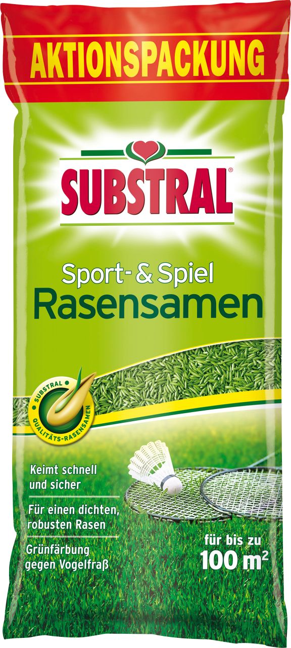 Substral Sport & Spiel Rasensamen 2 kg für 100 m² von Substral