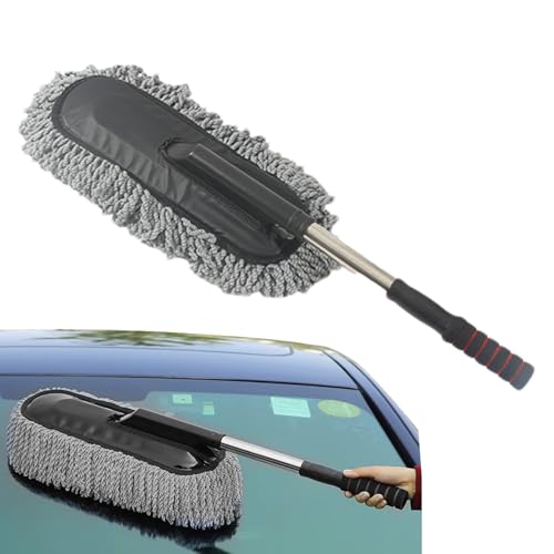 Auto-staubwedel-reinigungsbürste, Staubwedel Auto Aussen, Teleskop Waschbürste Mikrofaser, Autowaschbürste Mehrzweck-Mikrofaser Für Auto, Fahrrad, wohnmobils, Boot Oder Haus - Grau Auto-staubwedel-reinigungsbürste, Staubwedel Auto Aussen, Teleskop Waschbürste Mikrofaser, Autowaschbürste Mehrzweck-Mikrofaser Für Auto, Fahrrad, wohnmobils, Boot Oder Haus - Grau von Sucritude