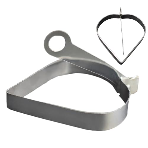 Sucritude Eierformer Für Pfanne | Herzförmige Eierform Aus Edelstahl Mit Griff - Küchenzubehör Für Frühstück Omelett Kochen Braten Grill,Braten Grillen Pfannengerichte Sucritude Eierformer Für Pfanne | Herzförmige Eierform Aus Edelstahl Mit Griff - Küchenzubehör Für Frühstück Omelett Kochen Braten Grill,Braten Grillen Pfannengerichte von Sucritude