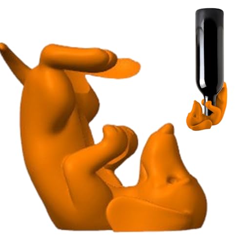 Sucritude Einzelner Weinflaschenhalter - Hundeform Weinflaschen Ständer Schreibtisch - Whiskey Organizer Für Einweihungsparty Wohnzimmer Restaurant | Bar Geschenk Einweihungsparty Sucritude Einzelner Weinflaschenhalter - Hundeform Weinflaschen Ständer Schreibtisch - Whiskey Organizer Für Einweihungsparty Wohnzimmer Restaurant | Bar Geschenk Einweihungsparty von Sucritude