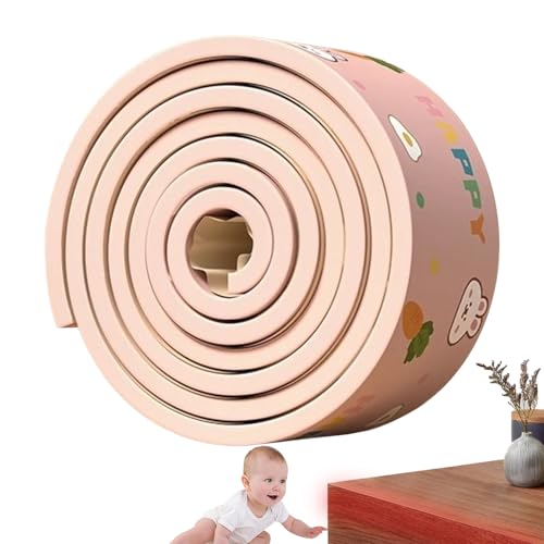 Sucritude Kantenschutz - Stoßdämpfende Tischecken Schutz Für Kinder,Kindersichere Polsterstreifen Als Stoßdämpfer Für Regale Wände Betten Schränke Tische Und Theken von Sucritude