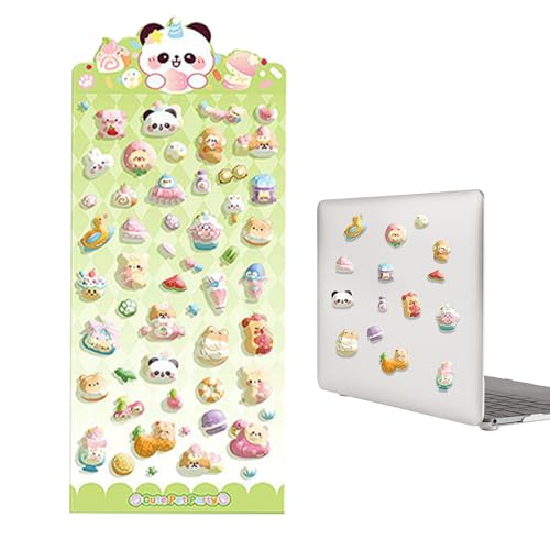 Sucritude Kinder Sticker | Kleine Niedliche 3D Aufkleber - Deko Für Notizbuch Scrapbooking Zimmerdekoration Schule Mädchen Kinder Handy Laptop Weihnachten Halloween Sucritude Kinder Sticker | Kleine Niedliche 3D Aufkleber - Deko Für Notizbuch Scrapbooking Zimmerdekoration Schule Mädchen Kinder Handy Laptop Weihnachten Halloween von Sucritude