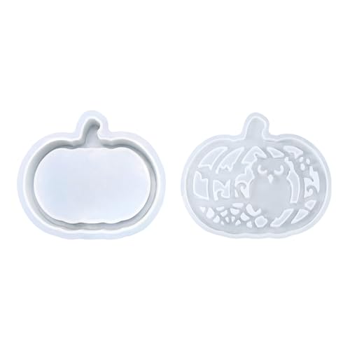 Sucritude Kürbisform - Festtags-Deko Silikon Kürbisformen,Harz Gießzubehör Bastelbedarf Für Halloween Deko Teelichthalter Tischdekoration Sucritude Kürbisform - Festtags-Deko Silikon Kürbisformen,Harz Gießzubehör Bastelbedarf Für Halloween Deko Teelichthalter Tischdekoration von Sucritude
