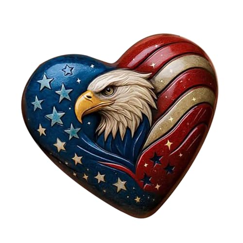 Sucritude Liebe Deko | Handgefertigter Weißkopfseeadler | Patriotische Flaggen Dekoration Für Tisch Schreibtisch Büro Schlafzimmer Wohnzimmer Zuhause Sucritude Liebe Deko | Handgefertigter Weißkopfseeadler | Patriotische Flaggen Dekoration Für Tisch Schreibtisch Büro Schlafzimmer Wohnzimmer Zuhause von Sucritude
