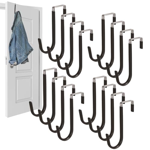 Sucritude Over The Door Hänger,16-teiliger Überdruckorganizer | Bohrfreier Entfernbarer Organizer Für Schrank Badezimmer Waschraum Kleiderschrank - Girlande Wäscheraum Sucritude Over The Door Hänger,16-teiliger Überdruckorganizer | Bohrfreier Entfernbarer Organizer Für Schrank Badezimmer Waschraum Kleiderschrank - Girlande Wäscheraum von Sucritude