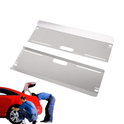 Sucritude Radausrichtungs-Set,Spurverstellplatten für | Einstellbare Messplatten für Auto & Fahrzeug in Garage & Heimwerkstatt von Sucritude