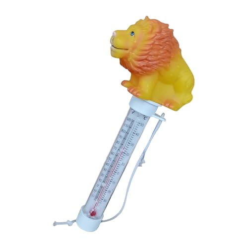 Sucritude Schwimmendes Poolthermometer - Poolthermometer Zur Wassertemperatur Überwachung - Leicht Ablesbarer Temperaturmesser für Badewannen Whirlpools und Spas von Sucritude