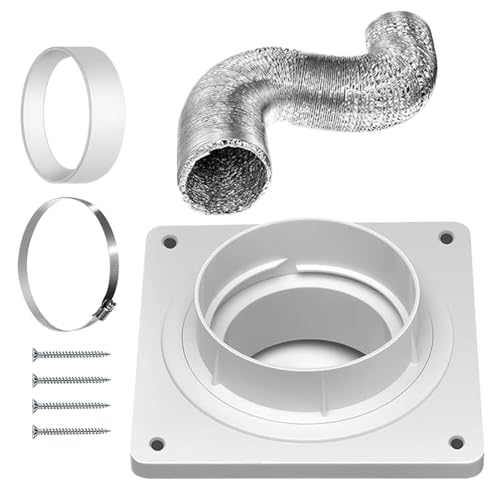 Sucritude Tragbares Klimagerät Fenster Kit - Mobiler AC Entlüftung Wandanschluss,Adapter Verstellbarer Längenverbinder Für Belüftung Zuhause Wohnung Keller von Sucritude