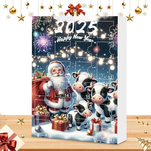 Sucritude Weihnachtskalender | Kalender Mit Tierischen Weihnachtsmotiven Bis Zum Fest,Lustige Cartoon Figuren Deko Für Kinder Und Erwachsene Familie Sucritude Weihnachtskalender | Kalender Mit Tierischen Weihnachtsmotiven Bis Zum Fest,Lustige Cartoon Figuren Deko Für Kinder Und Erwachsene Familie von Sucritude