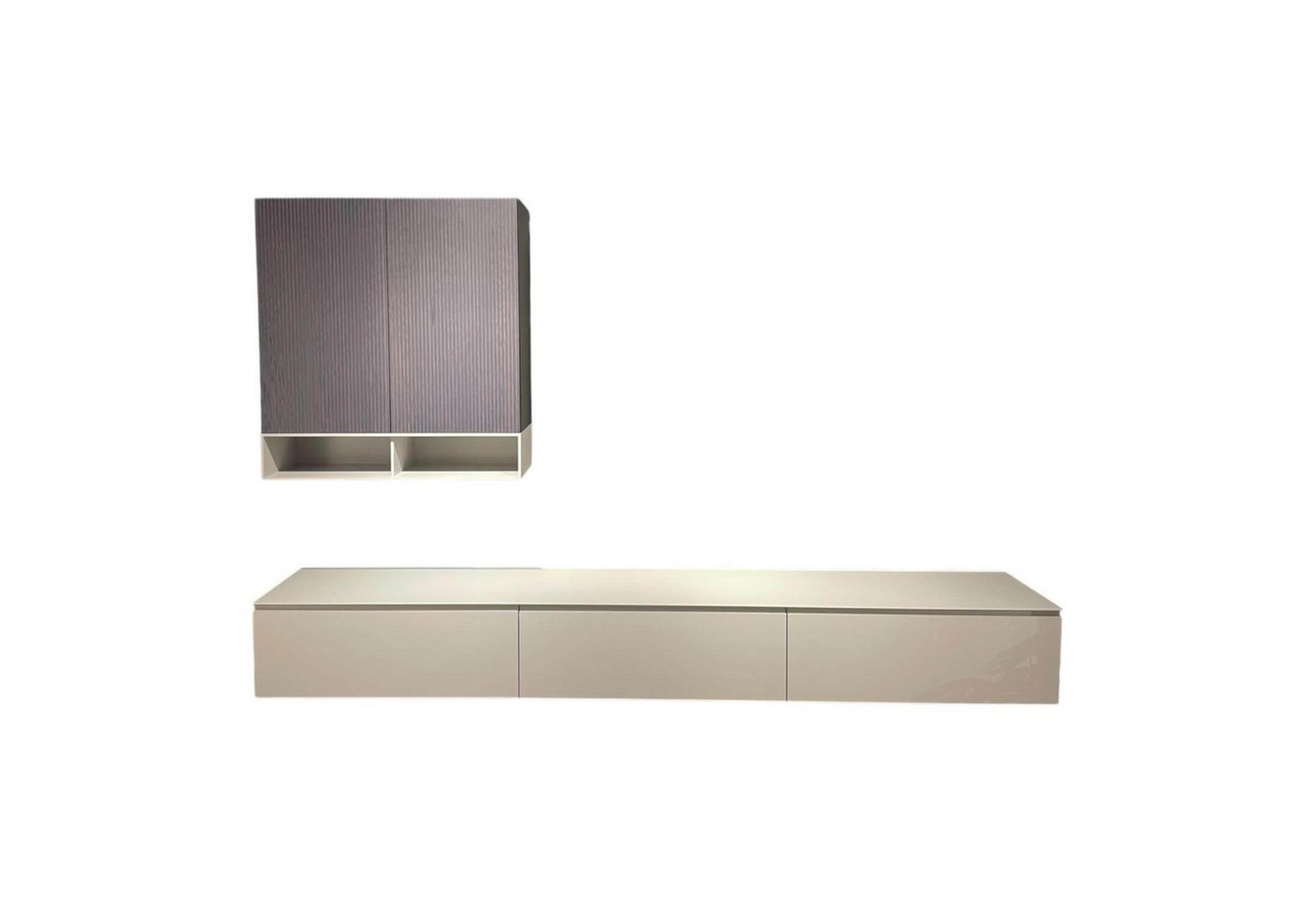 Sudbrock Anbauschrank Wohnwand Cubo Lack Canagrau Mit Eiche Anthrazit Gebeizt Sudbrock Anbauschrank Wohnwand Cubo Lack Canagrau Mit Eiche Anthrazit Gebeizt von Sudbrock