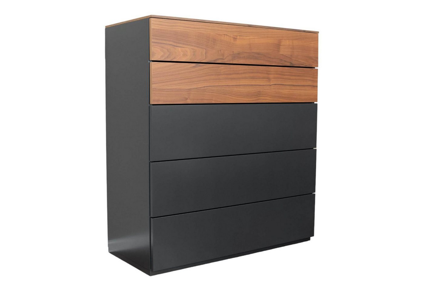Sudbrock Sideboard Kommode Cubo Lack Cosmos Schwarz 436 Laden und Abdeckplatte Nussbaum Sudbrock Sideboard Kommode Cubo Lack Cosmos Schwarz 436 Laden und Abdeckplatte Nussbaum von Sudbrock