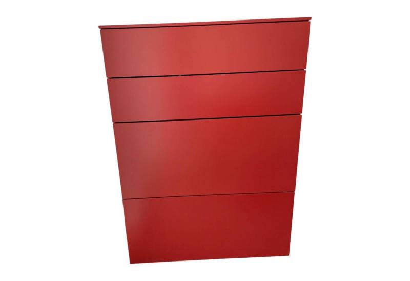 Sudbrock Standvitrine Highboard Cubo Indisch Rot von Sudbrock
