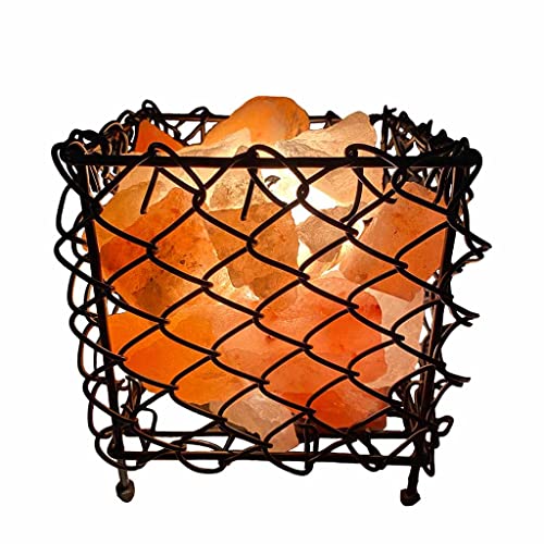 SudoreWell® Feuerkorb Feuerschale Iron Basket 01 mit Sole Salzbrocken - Das Original direkt aus der Salt Range Pakistan von SudoreWell