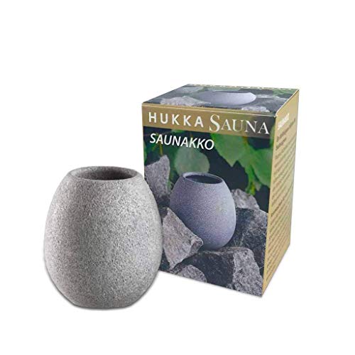 SudoreWell Saunakko Dufttasse - Sauna Aromaschale aus Speckstein/Das Original aus Finnland von Hukka Sauna von SudoreWell