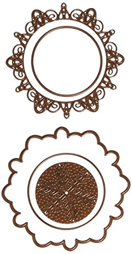 Sue Wilson Stanzschablonen – Festive Collection – Rahmen mit Schneeflockenmotiv, Metall von Sue Wilson