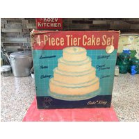 Backen Sie König 4 Tier Kuchen Pfannen Backen Sie König 4 Tier Kuchen Pfannen von SueBearsAttic