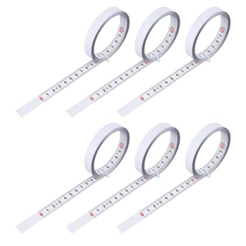 1m/2m Weiche Maßnahmenmessung Gesichertes Klebstoff Flexible Band Messung Hoches Messwerkzeug Für Haushandwerk 6pcs Hohe Präzisionsmessung von SueaLe