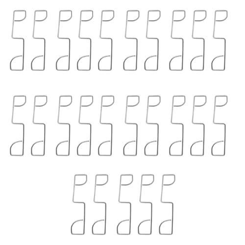 25 Pcs Zaunplattenclips Und Keile Stoppen Sie DASS Sie Klopfende Edelstahlgriffe Für Zäune Installationsgeräuschreduzierung Rasseln von SueaLe