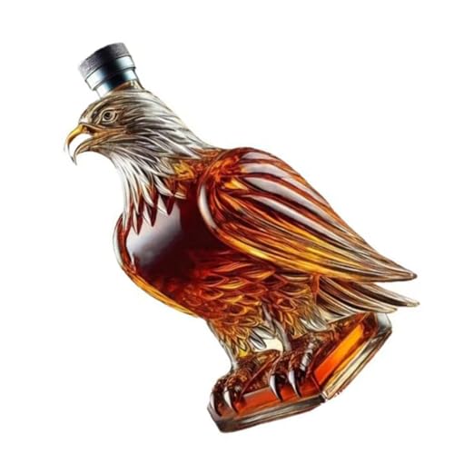 300 Kapazität Dekanter Whiskys Behälter Unterscheidbar Verglsetförmiges Glasflaschenflaschen Party Accessoire von SueaLe