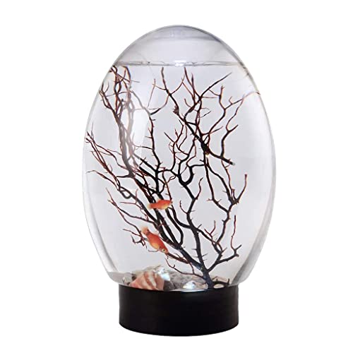 360 Desktop Aquarium Kit Neuheit Design Mit LED Basis Für Kinder/Fischerliebhaber Nicht Erforderlich von SueaLe