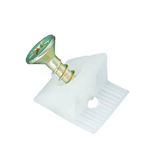 50 Stcs Möbel Reparieren Keile Schublade Unten Schlagende Reparatur Fix Kit Plastik Eckhalterung Mit Selbstkippschrauben Möbelbauschneile 50 Stcs Möbel Reparieren Keile Schublade Unten Schlagende Reparatur Fix Kit Plastik Eckhalterung Mit Selbstkippschrauben Möbelbauschneile von SueaLe