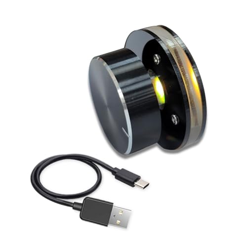 Anpassbare PC USB Volumes Controller Volumes Einstellungsgeschäfts USB Kabel Gerät ARGB Backlits Für Desktop Computerspiel Setups von SueaLe