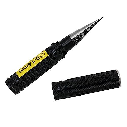 Auto Shell Körper Loch Opener 0-14mm Erweiterung Puncher Shell Reibahle Bohrer Metall Stahl Runde Modell Werkzeug Für Auto Körper von SueaLe