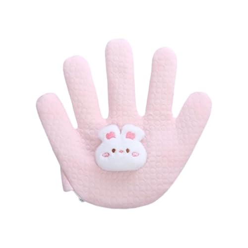 Baby Einschlafhilfe Handkissen 24 X 23 cm Für Neugeborene Sanfter Druck Beruhigende Handfläche Ruhig Bleiben Verhindert Erschrecken Beruhigende Säuglinge Baby Sicherheits Handschutz von SueaLe