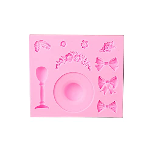Bowknot Silikonform Fondant Schimmel Kuchen Liefert Gebäck Backwerkzeug Harzharz Handgefertigt Soap Bowknotblume von SueaLe