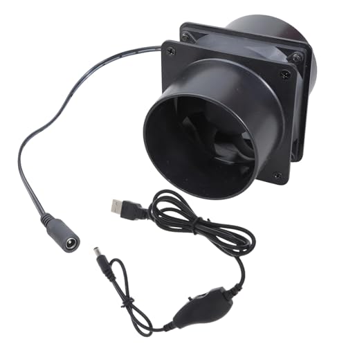 Doppelkugellager USB Inline Kanal Abgase Lüfter 4500 U/Min Motor Für Druckergehäuse Haustierhäuser Küchenlüftung USB Kanallüftung Mit Speed ​​Controller von SueaLe