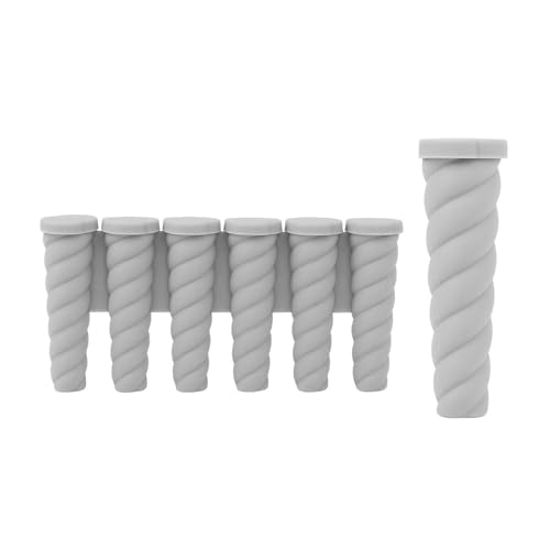 Flexible Silikoneis Lolly Formen Für Kinder Und Erwachsene Kreative 6 Hohlraum Und Single Eisbahn Eiscreme Formen von SueaLe