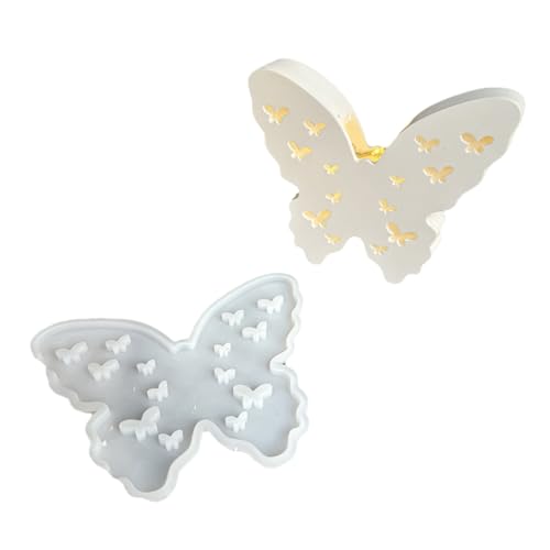 Flexibler Silikonform Für Schmetterling Nachtlicht Verleiht Jedem Raum Für Raumdekoration Butterfly Night Light Ein Eleganter Charme von SueaLe