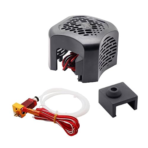 Hotend Kit 3D Druckteile Heatbreak Wärmeblock Thermistor Extruderdüse Zusammengebautes Kit Für Ender3V2 3D Drucker Nder3V2 Vollständiges Hotend Kit Starkes Verschleißfestes Original Hotend von SueaLe