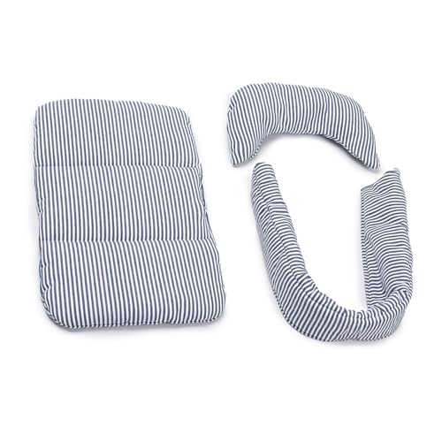 Hunde Kinderwagen Seitenpolster Und Kissen Set Atmungsaktivem Polyester Stoff Bequeme Polsterung Für Haustier Travel Safe Design Matte Hunde Kinderwagen Kissen von SueaLe