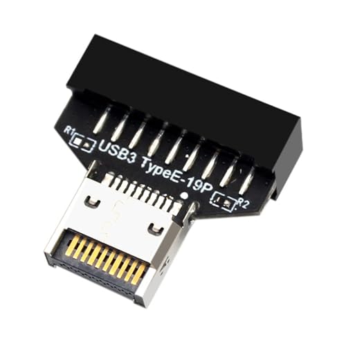 Motherboard USB C Adapter USB Frontplatte USB 3.2 Typ E Auf 20-poligen Vertikalen USB C Header Adapter von SueaLe