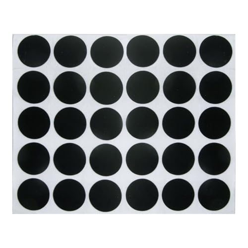 Packung Mit 30 Selbstklebenden Schraubenlochbedeckungen Mit Lebendigen FarbfarbpvC PVC Aufklebern Zum Verbergen Von Möbellöchern Dekorative Schraubenabdeckungen von SueaLe