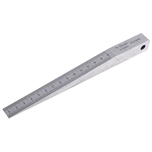 Praktische Verjüngungsmessgeräte Schweißfühle Keilspanner Messung Werkzeug Holzbearbeitungsssattel 1-15 Mm 0 5-10 0 4-6 Lokator von SueaLe