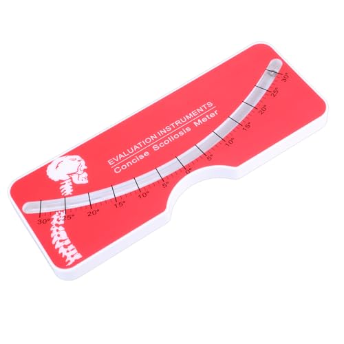 Skoliose Testmesser Messwerkzeug 0-30 ° Messungsbewertungsdiagnose Von Rücken Und Wirbelsäulen Skoliose Testmesser Skoliose Testmesser Messwerkzeug 0-30 ° Messungsbewertungsdiagnose Von Rücken Und Wirbelsäulen Skoliose Testmesser von SueaLe