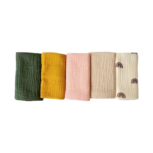 SueaLe 5-teiliges Set Fester/karikaturgemustetes Baby Waschlappen Baumwollbadetuch Für Neugeborene 25 Cmx25 cm Quadratisches Gesicht Handtuch Atmungsaktives Säuglingsbadzubehör SueaLe 5-teiliges Set Fester/karikaturgemustetes Baby Waschlappen Baumwollbadetuch Für Neugeborene 25 Cmx25 cm Quadratisches Gesicht Handtuch Atmungsaktives Säuglingsbadzubehör von SueaLe