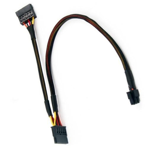 SueaLe 6Pin Bis Zwei 15pin Umrechnungsweiterungskabel Verbessert Die Verbindung In Workstations Für 3668 3650 3268 3660 Mainboards von SueaLe