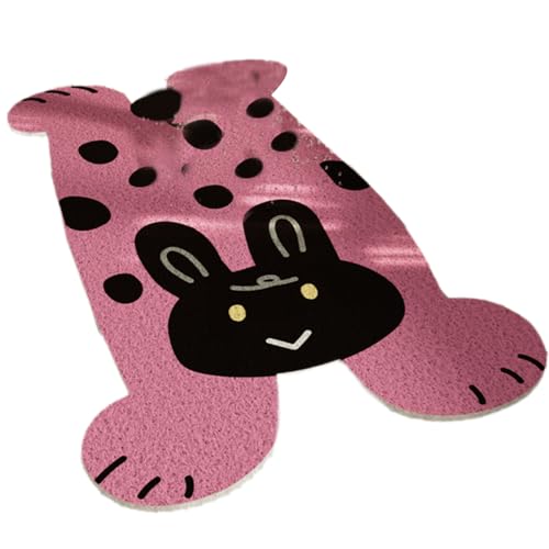 SueaLe Badematte Absorbierende Badezimmer Teppich Cartoon Muster Schnell Trocken PVC Schlupfproof Ältere Sicherheit des Duschraums Zubehör Teppich von SueaLe