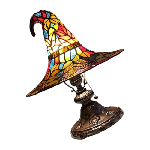 SueaLe Leuchtende Hexenhut Lampe Nachtlichtharzbetten Nachttischlampe Für Kinderzimmer Schlafzimmer Dekoration SueaLe Leuchtende Hexenhut Lampe Nachtlichtharzbetten Nachttischlampe Für Kinderzimmer Schlafzimmer Dekoration von SueaLe