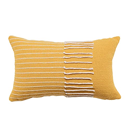 SueaLe Marokko Tufted Kissen Für Häuse Gestreifte Gewebte Strickfris SueaLe Marokko Tufted Kissen Für Häuse Gestreifte Gewebte Strickfris von SueaLe