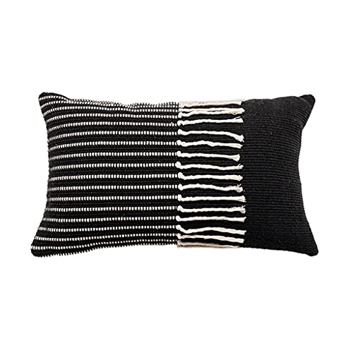 SueaLe Marokko Tufted Kissen Für Häuse Gestreifte Gewebte Strickfris SueaLe Marokko Tufted Kissen Für Häuse Gestreifte Gewebte Strickfris von SueaLe