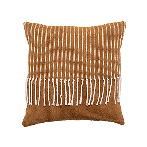 SueaLe Marokko Tufted Kissen Für Häuse Gestreifte Gewebte Strickfris SueaLe Marokko Tufted Kissen Für Häuse Gestreifte Gewebte Strickfris von SueaLe
