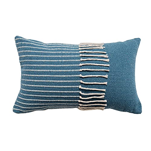 SueaLe Marokko Tufted Kissen Für Häuse Gestreifte Gewebte Strickfris SueaLe Marokko Tufted Kissen Für Häuse Gestreifte Gewebte Strickfris von SueaLe