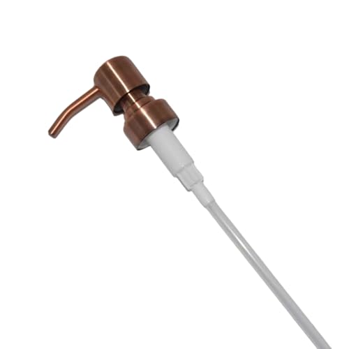 SueaLe Mehrzweck Robuster Edelstahlpumpen Kopfuniversals Zubehör Mit Lotionen Und Duschgäftflaschen Pumpen Ersatz von SueaLe