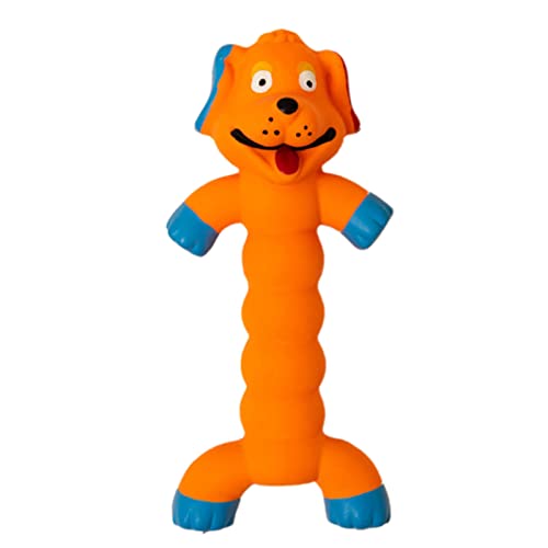 SueaLe Quietschspielzeug für Hunde aus Gummi, Kauspielzeug für Hunde aus Latex, interaktives Hundespielzeug für Aggressive Kauer, Knochenspielzeug, Beißspielzeug für Hunde, Bissspielzeug von SueaLe