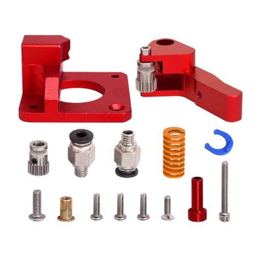 SueaLe Verbesserter Doppelgetriebe Extruder Doppelriemenscheiben Direkter Aluminium Extruder Für Ender3/5 CR10S 3D Druckerteile Getriebe Extruder Mit Metallzuführung von SueaLe